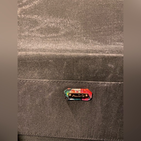 ALDO floral big clutch with golden chain. - Picture 6 of 6